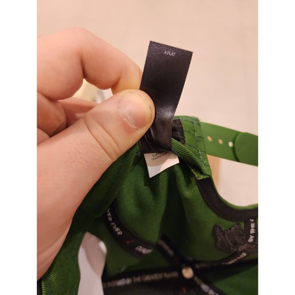 Jordan Off White Green Snapback - Picture 3 of 8